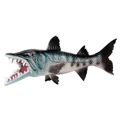 Simulation Wolf-fish Marine Life Toy Aquarium Fish Tank Landscaping ...