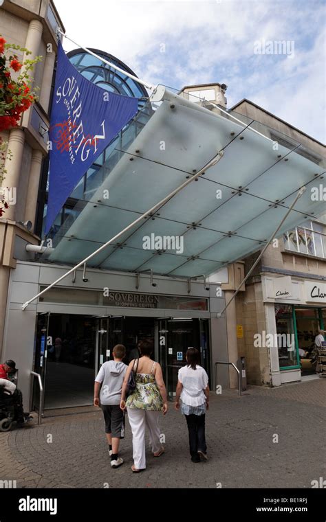 Entrance To The Sovereign Shopping Centre High Street Weston Super Mare