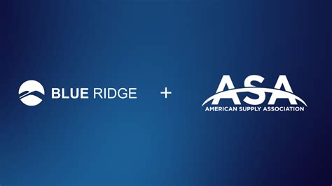 Blue Ridge Partners With The American Supply Association Asa To