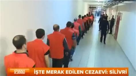 Silivri Cezaevi nin içi ilk kez görüntülendi VİDEO İZLE