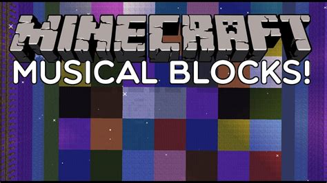 Minecraft Minigame Musical Blocks Youtube