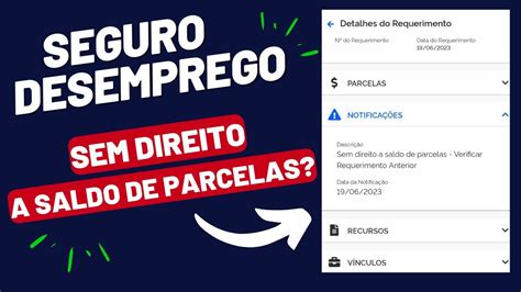 Sem Direito A Saldo De Parcelas Verificar Requerimento Anterior - SEM DIREITO A PARCELA DO SEGURO DESEMPREGO - YouTube