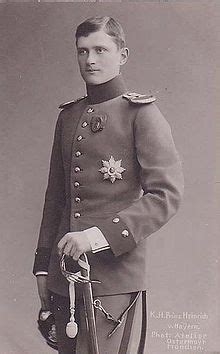 Prince Heinrich of Bavaria (German: Heinrich Franz Wilhelm Prinz von ...