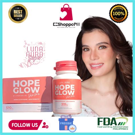 EZ ONHAND With Freebies SKIN PRO HOPE GLOW LUNA AURA Super Biggie 700mg