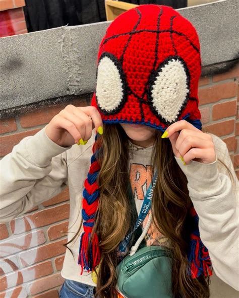 Adult Spider Man Mayday Beanie Crochet Pattern Tutorial Artofit