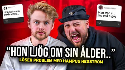 Jag Lj G Om Min Lder L Ser Problem Med Hampus Hedstr M Youtube