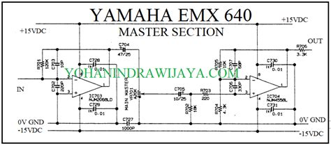 Skema Mixer Power Yamaha Emx Yohan From Indonesia