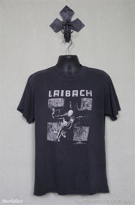 Laibach T Shirt Vintage Rare Faded Black Tee Shirt Etsy