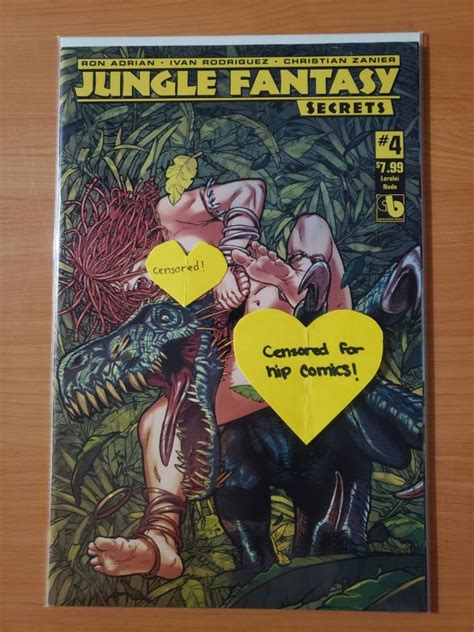 Jungle Fantasy Secrets Lorelei Nude Variant Cover Comic Books