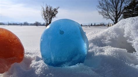 Colorful Frozen Ice Balls 3 Steps Instructables