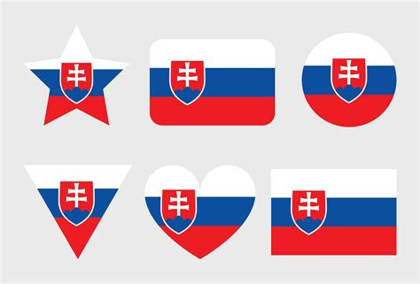 Slovakia flag vector icon 25272163 Vector Art at Vecteezy