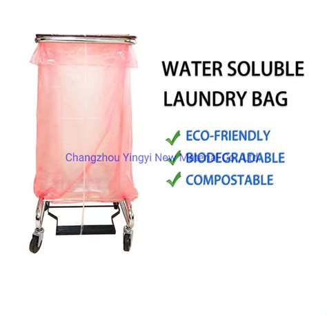 Yingyi Plastic Laundry Bag Strong Biodegradable Water Soluble Starch