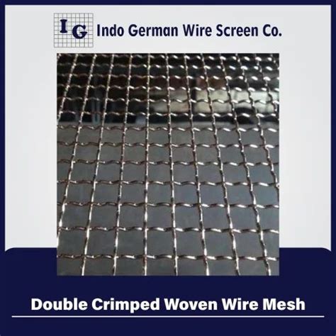 Double Crimped Woven Wire Mesh At Best Price In Mumbai By Indo German