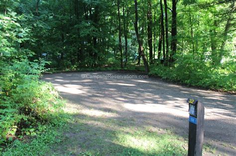 Photo Of Campsite 32 In Eastside Campground At Bass Lake Provincial Park Ontario Canada