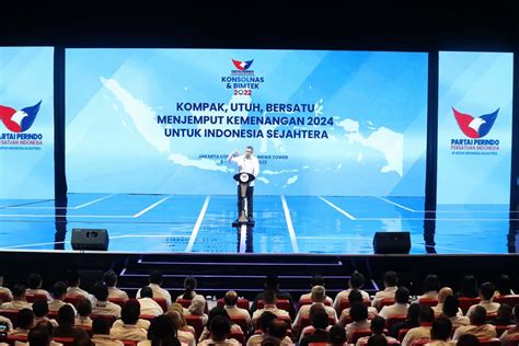 Perindo Pasang Target Besar Di Pemilu 2024 Pengurus Dan Kader Di