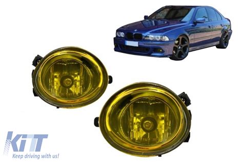 Fog Lights Suitable For Bmw 3 Series E46 1998 2003 5 Series E39 1996 2002 Yellow