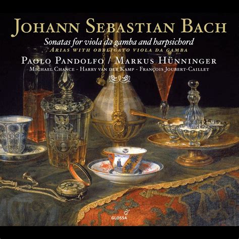 J S Bach Sonatas For Viola Da Gamba And Harpsichord Markus