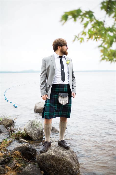 Traditional Scottish Groom Kilt