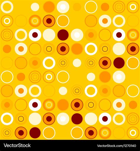 Seamless Circle Pattern Royalty Free Vector Image