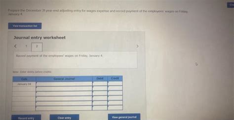 Solved Exercise Algo Adjusting And Paying Accrued Chegg