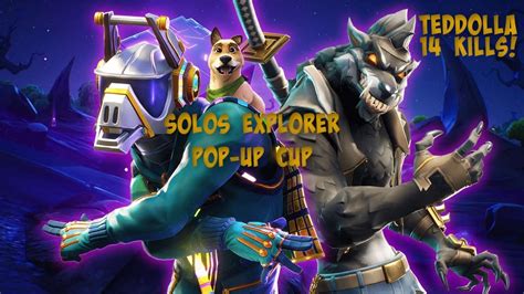 Explorer Pop Up Cup 14 Kills Fortnite Battle Royale Gameplay