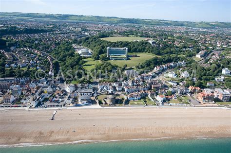 Aerial View Sandgate Kent Jason Hawkes