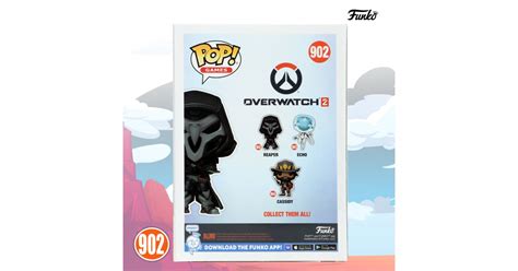 Funko Pop Reaper Overwatch Blizzard Figura Original Funko Pop