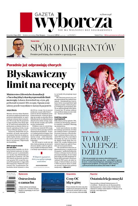 Gazeta Wyborcza 06 07 2023 Pdf DocDroid