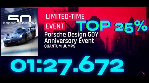 ASPHALT 9 II PORSCHE DESIGN 50Y ANNIVERSARY EVENT II TOP 25 II