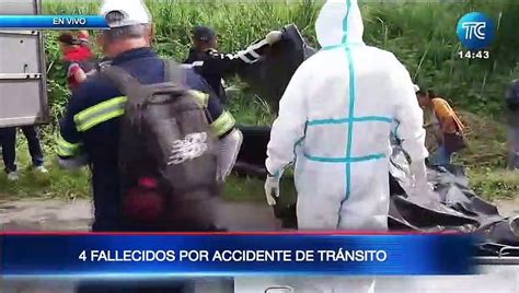 Siniestro de tránsito entre tráiler y camioneta deja 4 fallecidos en la