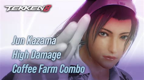 Tekken 8 CBT Jun Kazama High Damage Combo 150 This Stage Needs