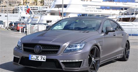 Gsc Mercedes Cls 63 Amg Scharfer Stealth Look Mit 750 Ps Speed Heads