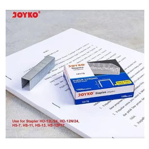 Jual GoodpromoBL Joyko Heavy Duty Staples Isi Refill Stapler Hekter