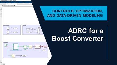 Active Disturbance Rejection Control Adrc For A Boost Converter Youtube