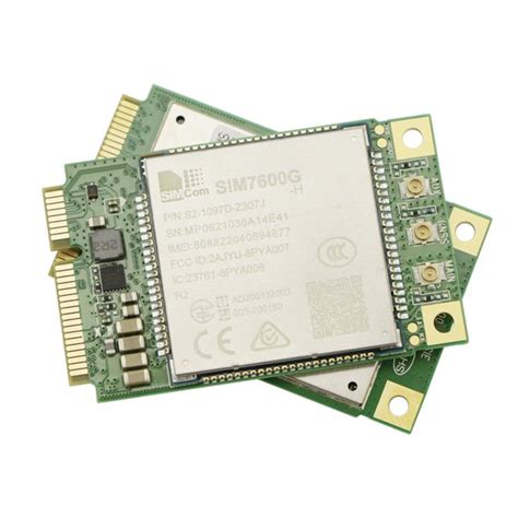 SIMCOM SIM7600G H 4G LTE Module LTE Cat 4 Mini PCIe Form Factor China