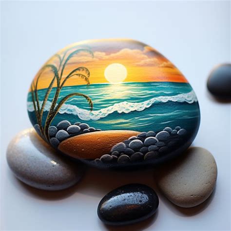 33 Inspirational Ideas For Rock Painting Landscapes In 2024 Painted Rocks Hand Painted Rocks