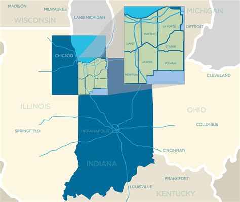 Northwest Indiana Zip Code Map at Jordan Mealmaker blog
