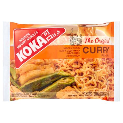 Koka The Original Curry Flavour Oriental Instant Noodles 85g Bestway