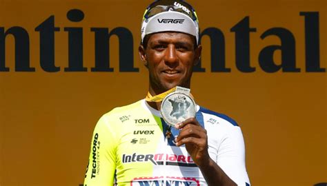 Eritrean Cyclist Girmay Claims Hat Trick With Tour De France Stage