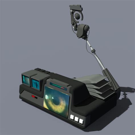 Bladerunner Eye Scanner in lowpoly | CGTrader