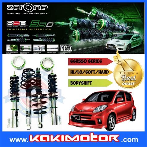 Zerone Ssr Adjustable Suspension Perodua Myvi