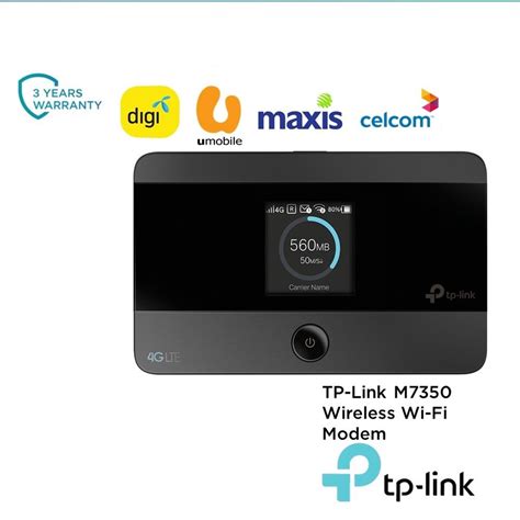 Tp Link M G Lte Mobile Wifi Portable Modem Router Mifi Shopee