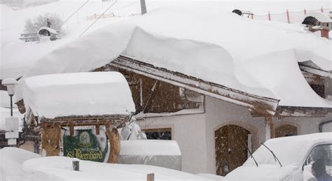 Extreme Schneemassen In Den Alpen News Wetter De