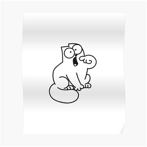 Simon Cat Simon Cat Simon Cat Simon Cat1 Premium Matte Vertical Poster Sold By Supplementary