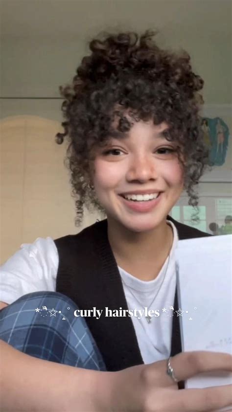 Curly Hairstyles Curly Hair With Bangs Curly Hairstyles For Black Women Curly Bangs School Artofit