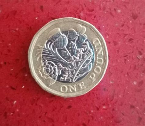 1 Pfund One Pound Münze Großbritannien 2016 Elizabeth II Königin