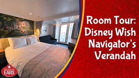 Disney Wish Deluxe Oceanview Stateroom With Navigators Verandah Tour