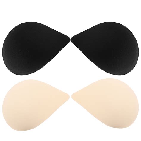 Renaclipy Pair Thickened Bras Inserts Non Slip Padding For Bras Bikini Tops Outdoor Activities