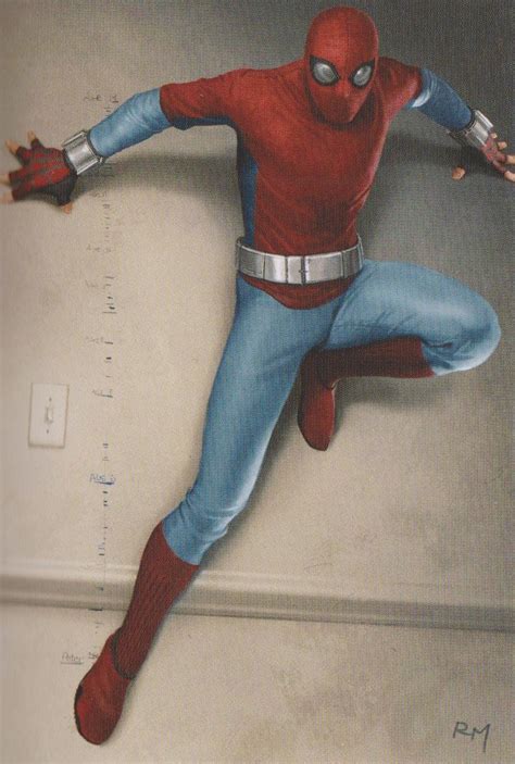 Image - Spider-Man homemade suit concept art 1.jpg | Marvel Cinematic ...