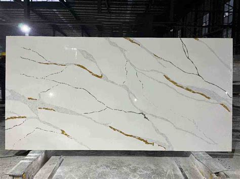 Highly Scratch Resistant 20mm Calacatta Veins Solid Surface Artificial